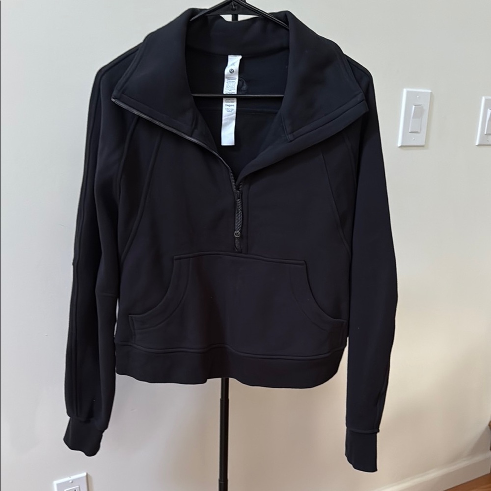 Lululemon Athletica Black Relaxed Long Sleeve Sweatshirt